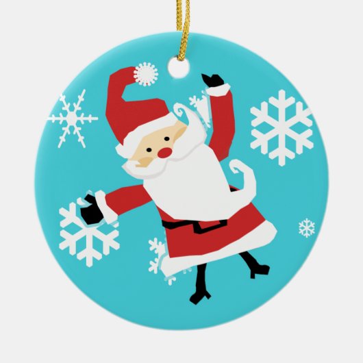 Ornement mignon de Père Noël (Devant)