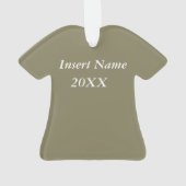 Ornement militaire de maman (dos)