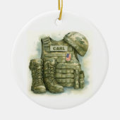 Ornement militaire uniforme, militaire, Bottes et (Devant)