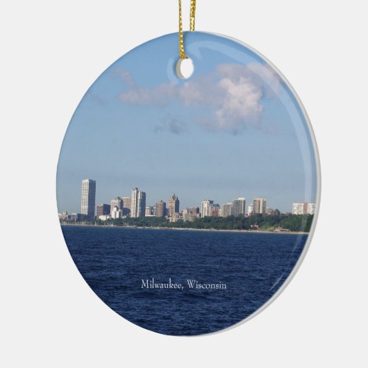 Ornement Milwaukee Skyline (Gauche)