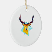 Ornement minimal de style rustique Oh Deer (Droite)