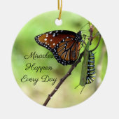 Ornement Miracles - Papillon / Caterpillar - (Devant)