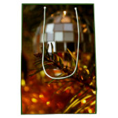 Ornement miroir sur le sac cadeau d'arbre de Noël (Dos)