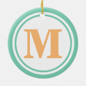 Ornement Monogramme personnalisé (Dos)