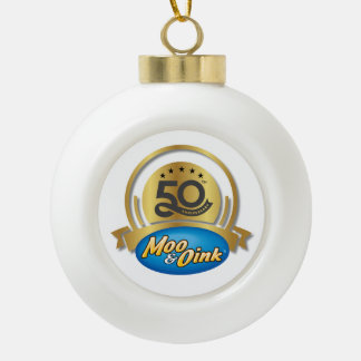 Ornement Moo & Oink pour le 50e anniversaire