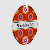 Ornement motif de fleurs d'oranges de la fierté le (devant)