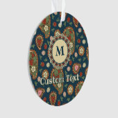 Ornement Motif de fraise Paisley (devant)