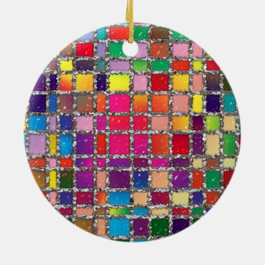 Ornement Motif en verre tendu (Dos)