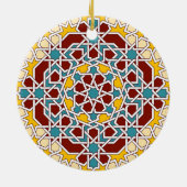 Ornement motif géométrique islamique (Dos)