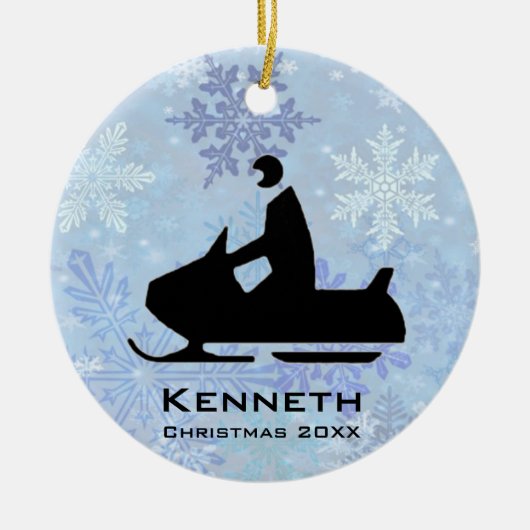 Ornement motoneige (Devant)