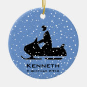 Ornement motoneige (Devant)