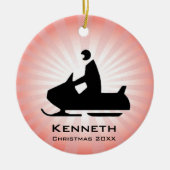 Ornement motoneige (Devant)