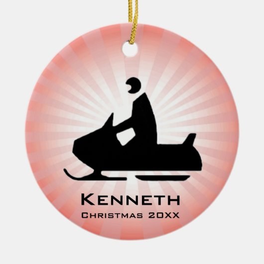 Ornement motoneige (Devant)