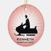 Ornement motoneige (Gauche)