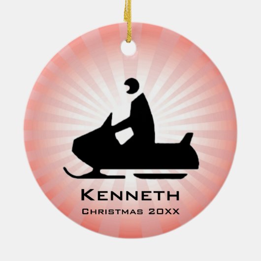 Ornement motoneige (Dos)