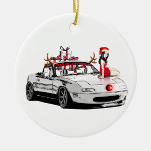 Ornement MX5 Miata de Noël