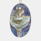 Ornement nain de hamster de bottes (Gauche)