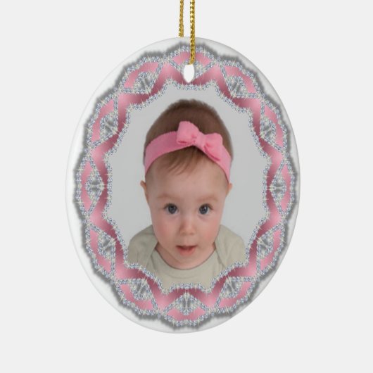 Ornement - Noël - Bébé fille Bling (Droite)