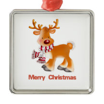Ornement | Noël | Reindeer | Joyeux Noël