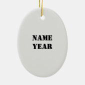 Ornement noir africain ou tan Lineman (Dos)