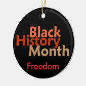 Ornement noir de mois d'histoire (Gauche)