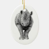 Ornement noir de rhinocéros (Dos)