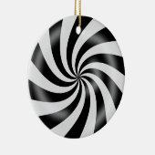 Ornement noir et blanc dur de conception de (Droite)