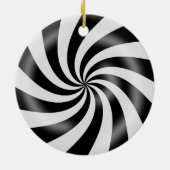 Ornement noir et blanc dur de conception de (Dos)