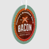 Ornement nommé fait sur commande de Noël de petit (devant)