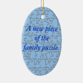 Ornement - nouveau morceau du puzzle de famille (Droite)