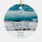 Ornement Ocean Waves Daté (Devant)