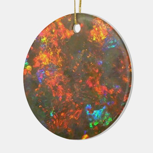 Ornement opale rouge (Gauche)