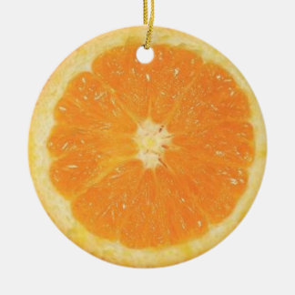 Ornement orange de tranche