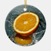 Ornement Orange Splash (Devant)