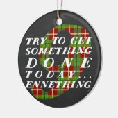 Ornement orienté de Noël d'Enneagram 9 (Gauche)