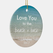 Ornement orienté de plage avec la citation (Droite)