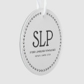 Ornement orthophoniste (devant)