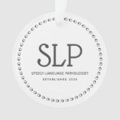 Ornement orthophoniste (devant)