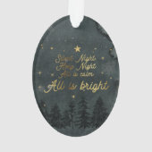 Ornement Oval de nuit silencieux (dos)