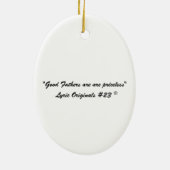 Ornement ovale #23 (Dos)