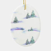 Ornement ovale de Boston Terrier (Dos)