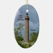 Ornement ovale du phare Little Sable (Droite)