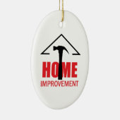 ORNEMENT OVALE EN CÉRAMIQUE AMÉLIORATION DU DOMICILE (Droite)