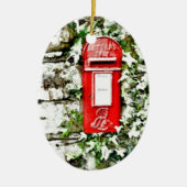 ORNEMENT OVALE EN CÉRAMIQUE ANCIENNE ANGLETERRE (Devant)