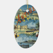 Ornement Ovale En Céramique Antibes (Droite)