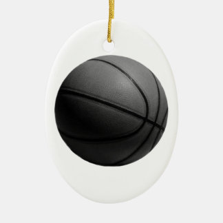 Ornement Ovale En Céramique Basket