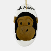 Ornement Ovale En Céramique Chef Mehanic (Droite)