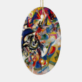 Ornement Ovale En Céramique Composition VII de Kandinsky (Droite)