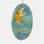 Ornement Ovale En Céramique Conception d'illustration d'arc-en-ciel et de (Droite)