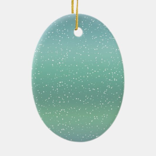 Ornement Ovale En Céramique Conception d'illustration d'arc-en-ciel et de (Dos)